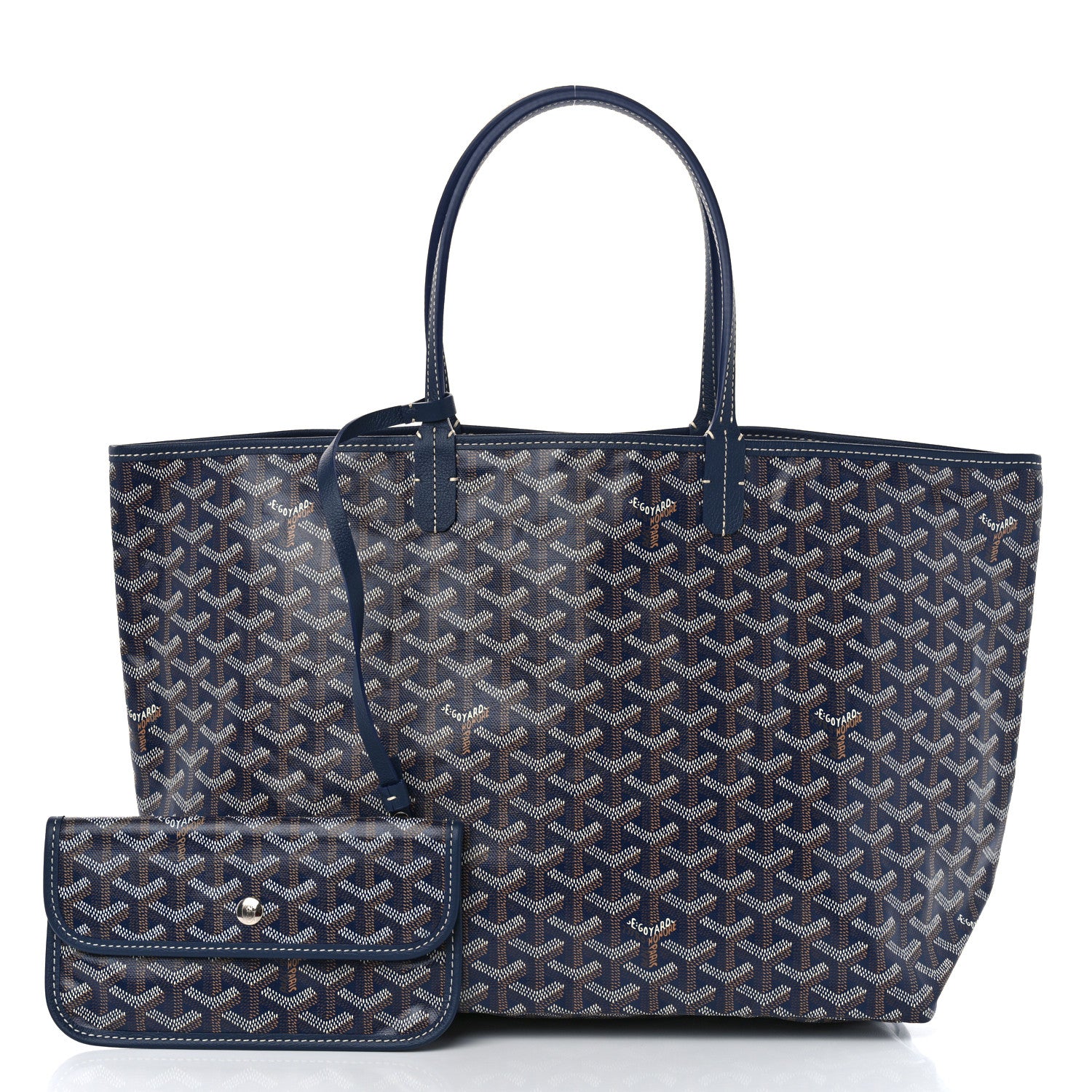 Goyard Goyardine Saint Louis PM Navy 3 of 11