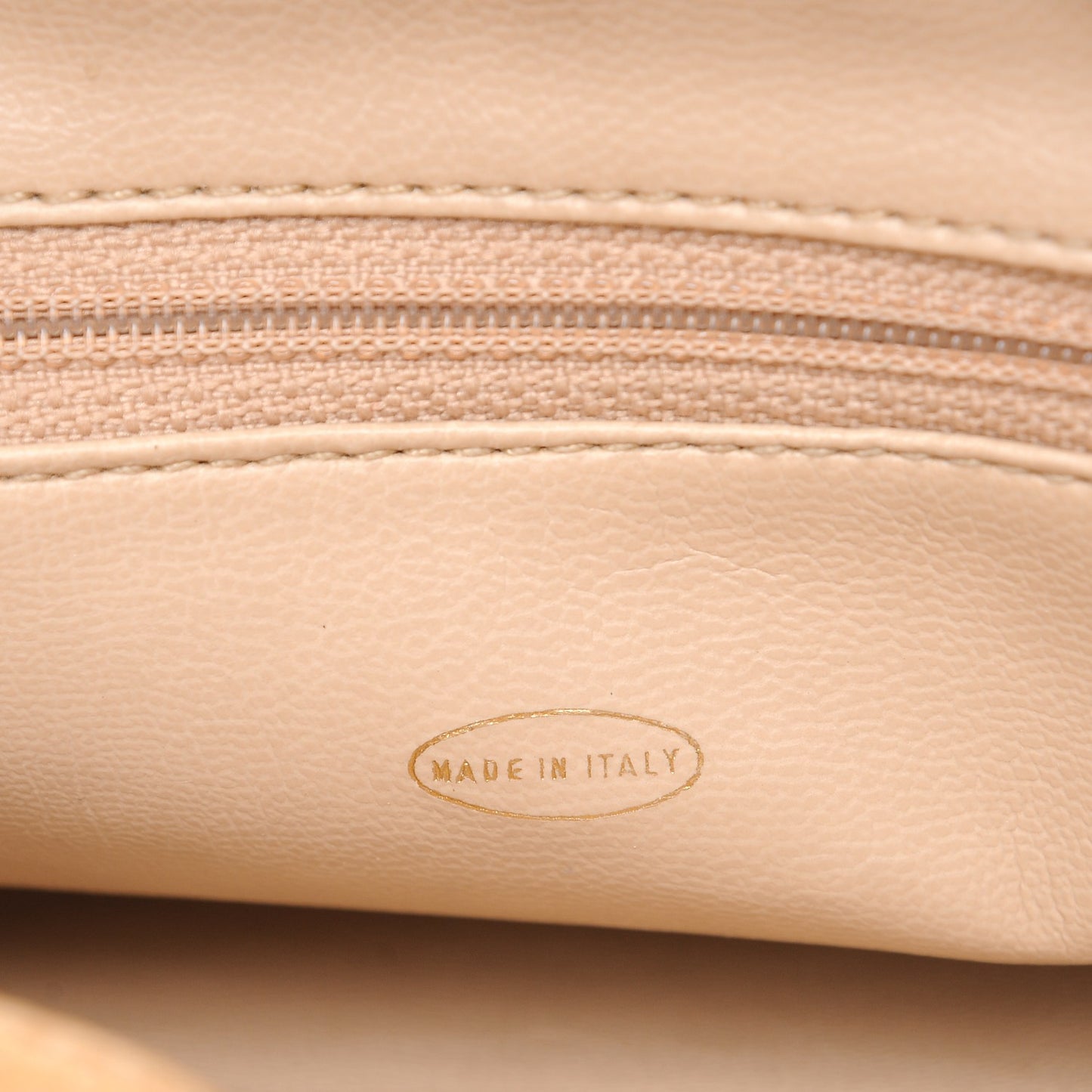 Caviar Shoulder Bag Beige