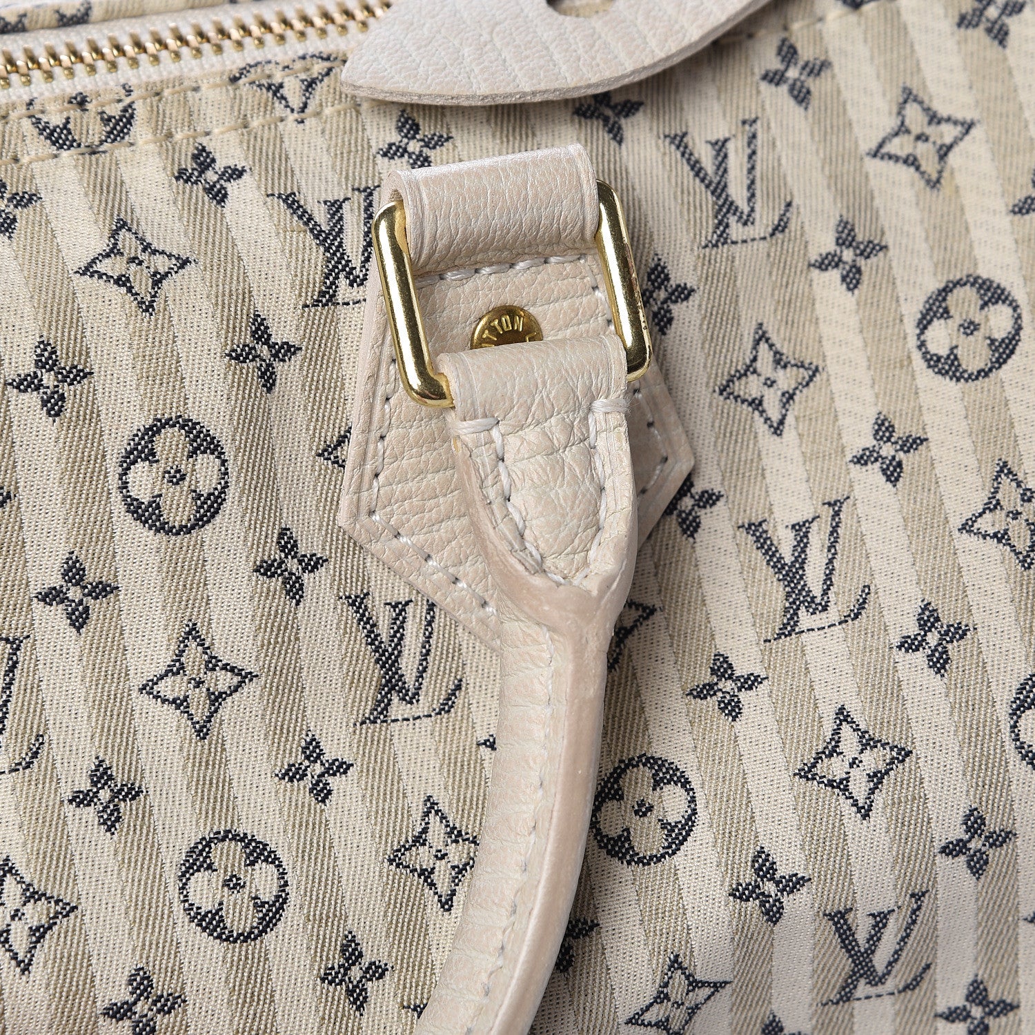 Louis Vuitton Mini Lin Croisette Speedy 30 Blue 14 of 14