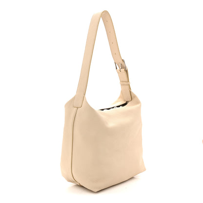 The Row Deerskin Isa Shoulder Bag Porcelain 3 of 8