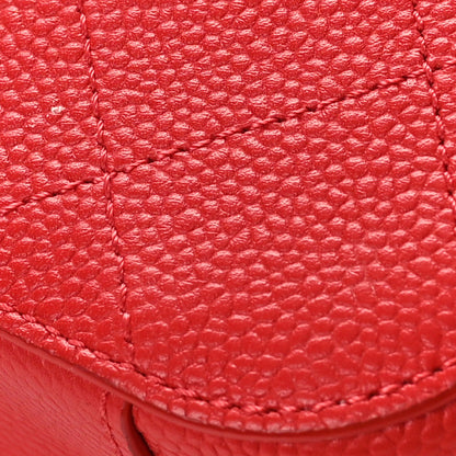 Chanel Caviar Quilted Waist Bag Red 8 of 11