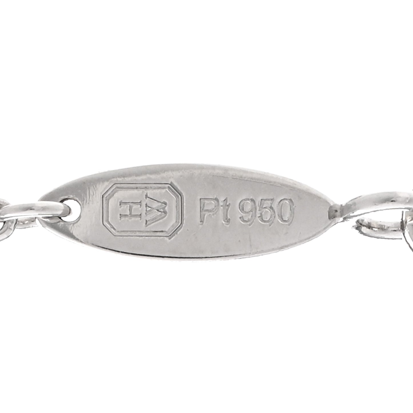 Platinum Diamond Loop Pendant Necklace
