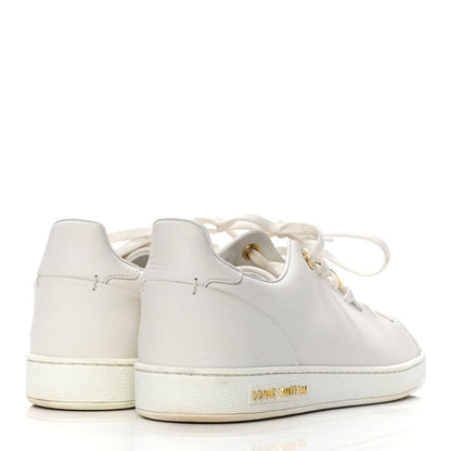 Louis Vuitton Calfskin Frontrow Sneakers 39.5 White 3 of 5
