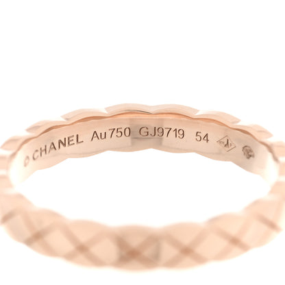 Chanel 18K Beige Gold Mini Coco Crush Ring 54 6.75 4 of 5