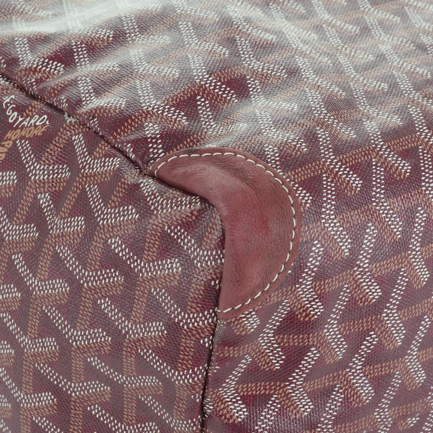 Goyardine Saint Louis GM Burgundy