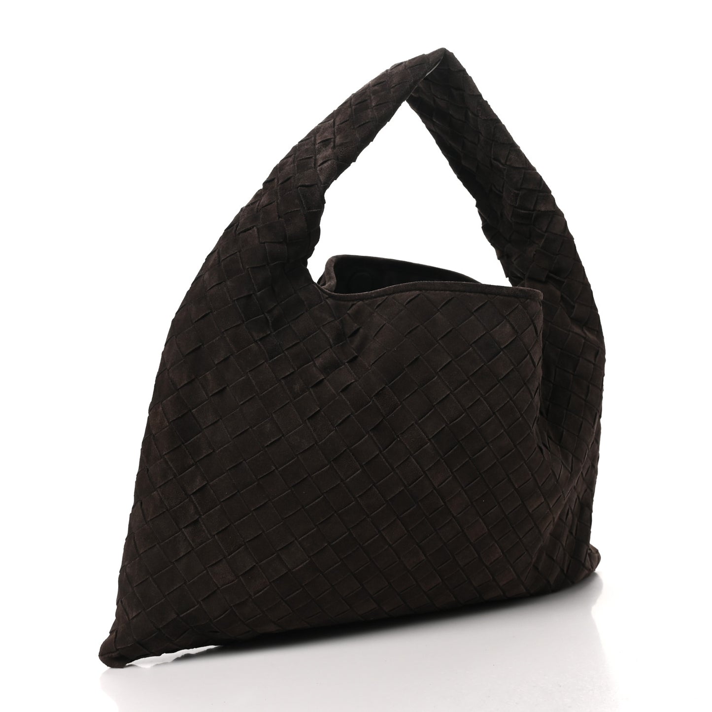 Suede Intrecciato Small Hop Fondant