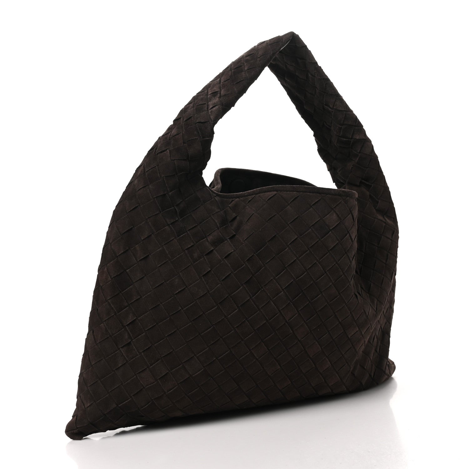 Bottega Veneta Suede Intrecciato Small Hop Fondant 3 of 10