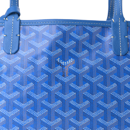 Goyard Goyardine Reversible Mini Anjou Sky Blue 9 of 18