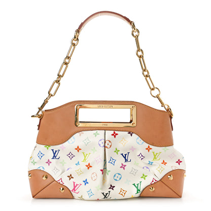 Louis Vuitton LOUIS VUITTON Monogram Multicolor Judy MM White 2 of 11