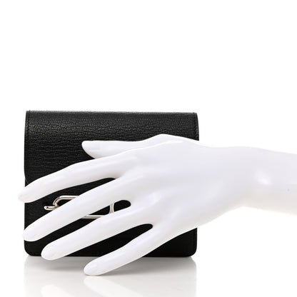 Hermes Chevre Mysore Roulis Slim Wallet Black 2 of 9
