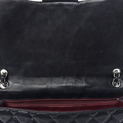 Chanel Lambskin Quilted Maxi Single Flap Black 12 of 28