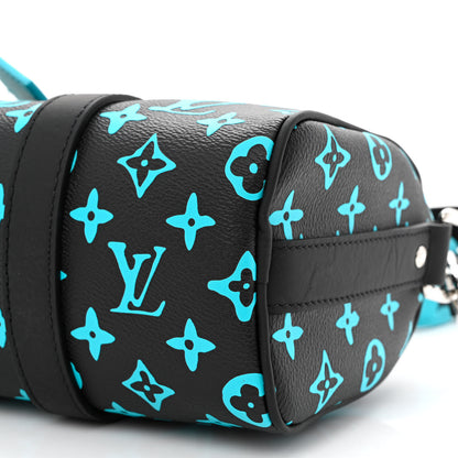 Louis Vuitton Monogram Playground Keepall Bandouliere 25 Black 9 of 9
