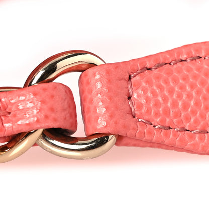 Chanel Caviar Quilted Small Coco Handle Flap Coral 14 of 17