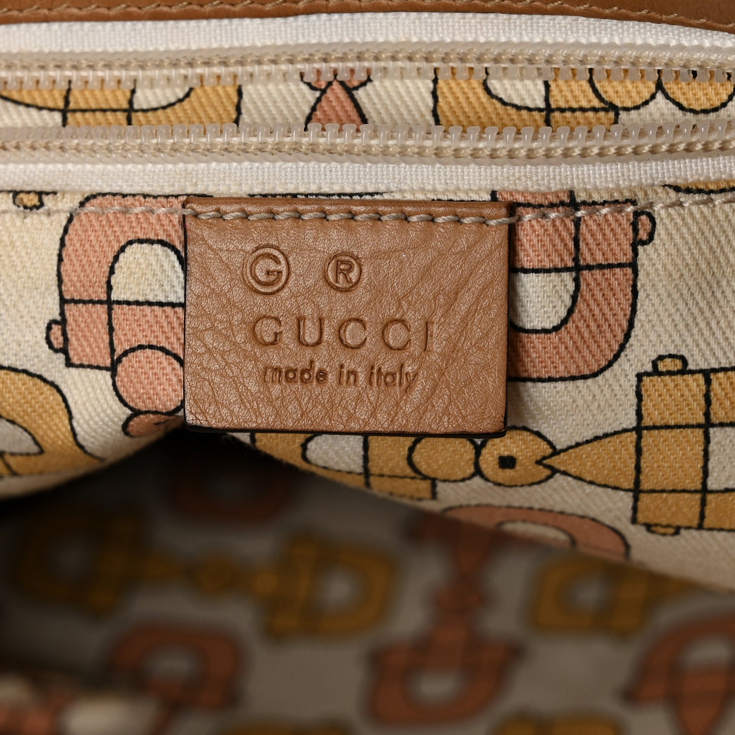 Guccissima Messenger Bag Camelia