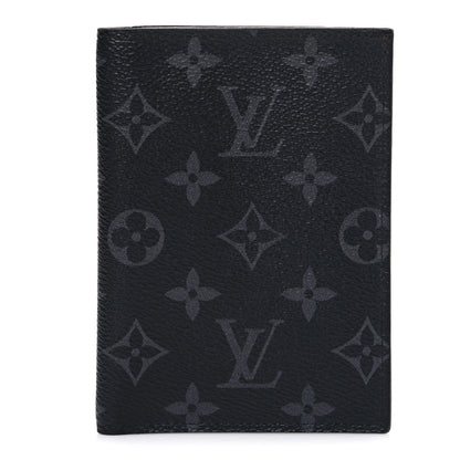 Louis Vuitton Monogram Eclipse Passport Cover 1 of 7