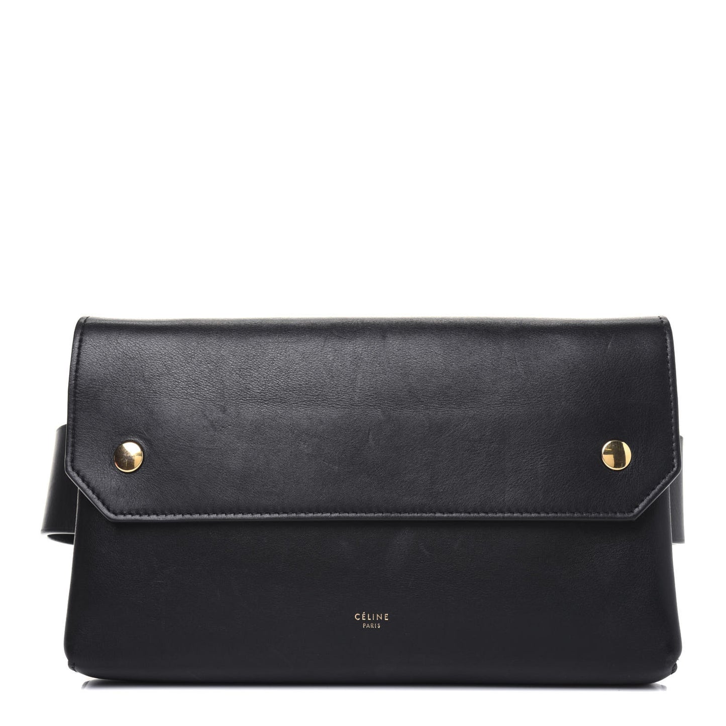Natural Calfskin Bum Bag Black