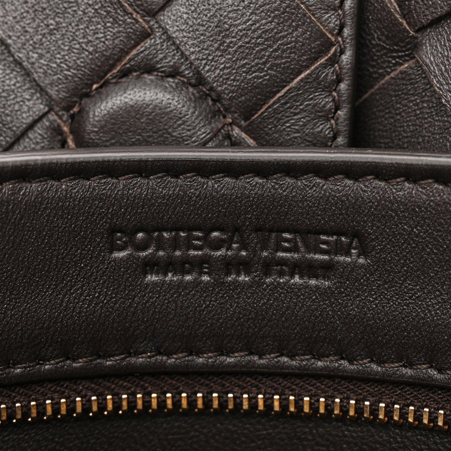 Nappa Intrecciato Small Andiamo Shoulder Bag Fondant