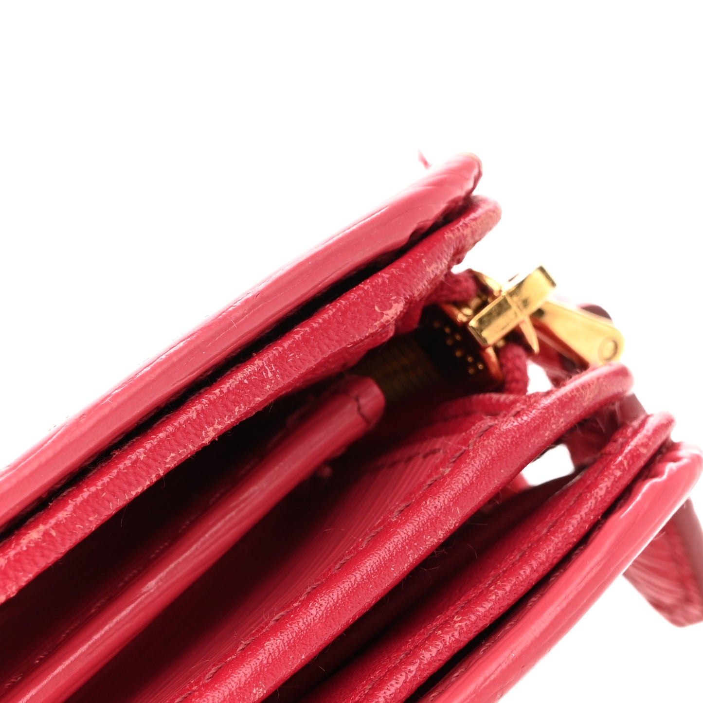 Vitello Move Metal Compact Wallet Peonia