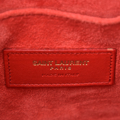 Saint Laurent Calfskin Nano Sac De Jour Lipstick Red 7 of 8
