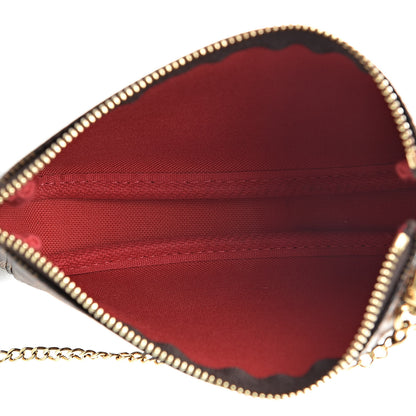 Louis Vuitton Damier Ebene Mini Pochette Accessories 5 of 8