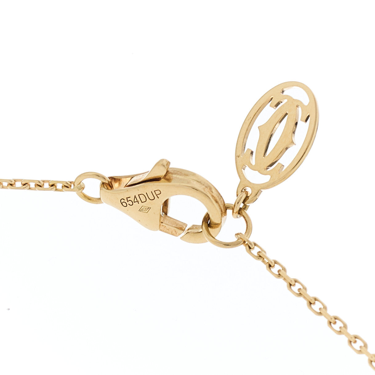 18K Yellow Gold Diamond .24ct Solitaire 1895 Pendant Necklace