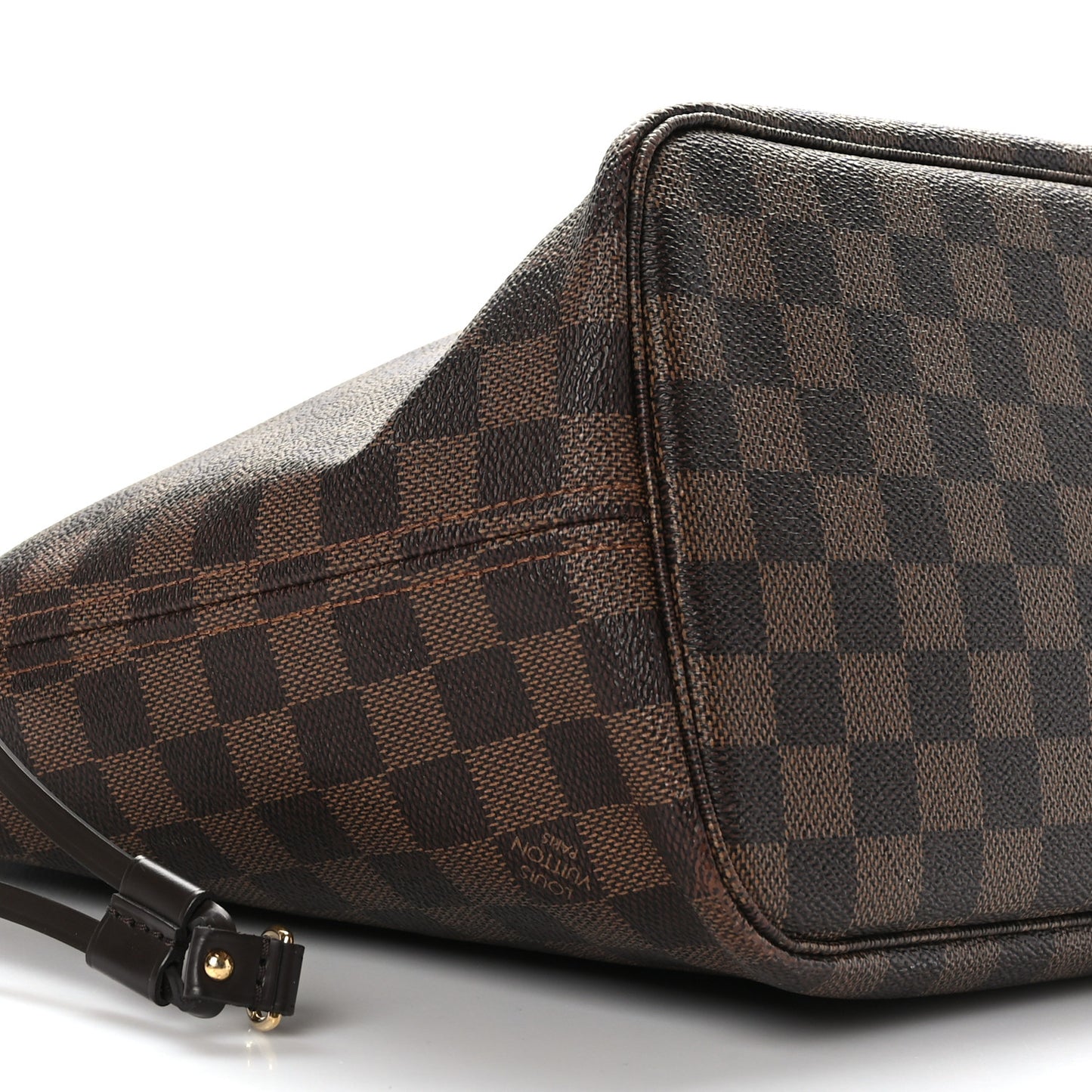 Damier Ebene Neo Neverfull MM Rose Ballerine
