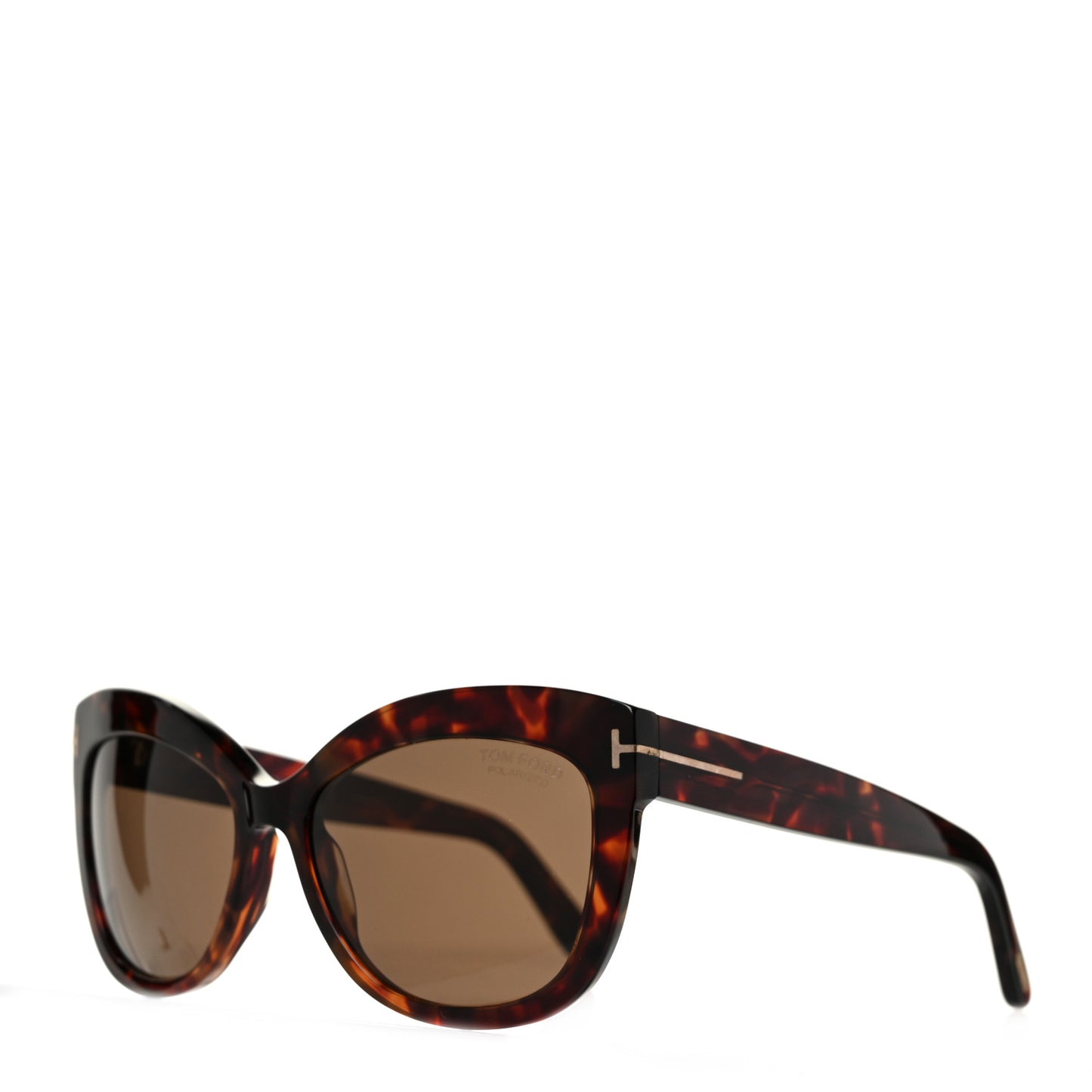Acetate Alistair Cat Eye Sunglasses TF524 Tortoise