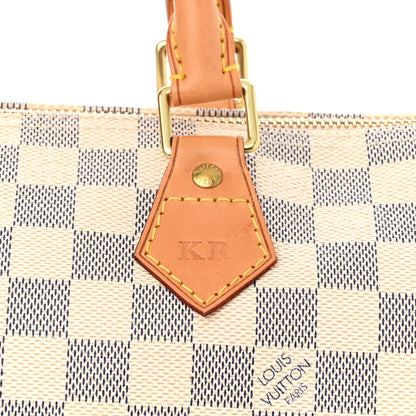 Louis Vuitton Damier Azur Speedy 30 11 of 12
