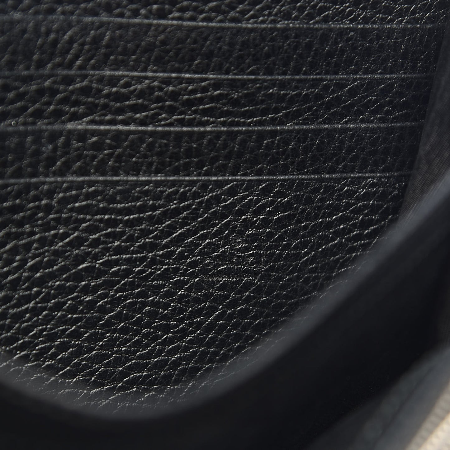 Calfskin Mini Dionysus Chain Wallet Black