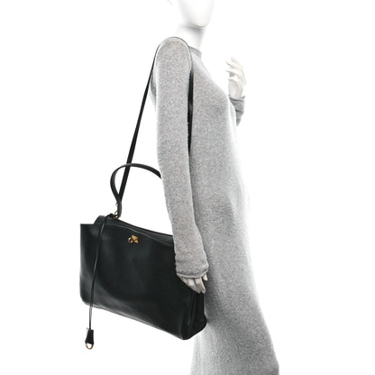 Balenciaga Smooth Calfskin Large Rodeo Top Handle Handbag Black 2 of 13