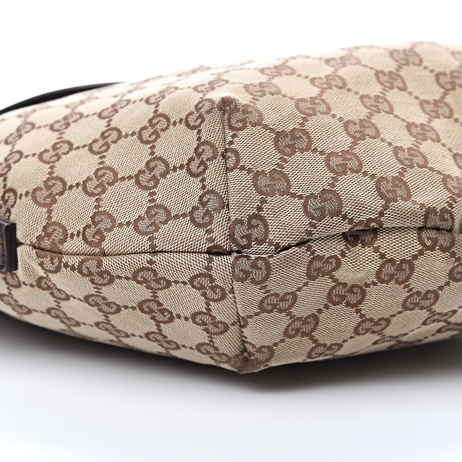 Gucci Monogram Half Moon Hobo Dark Brown 9 of 20