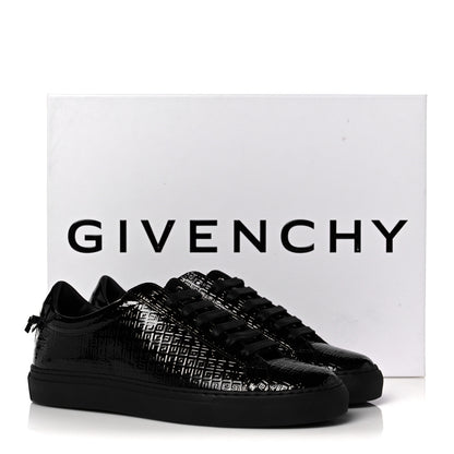 Givenchy Patent Calfskin 4G Urban Street Sneakers 36 Black 8 of 8