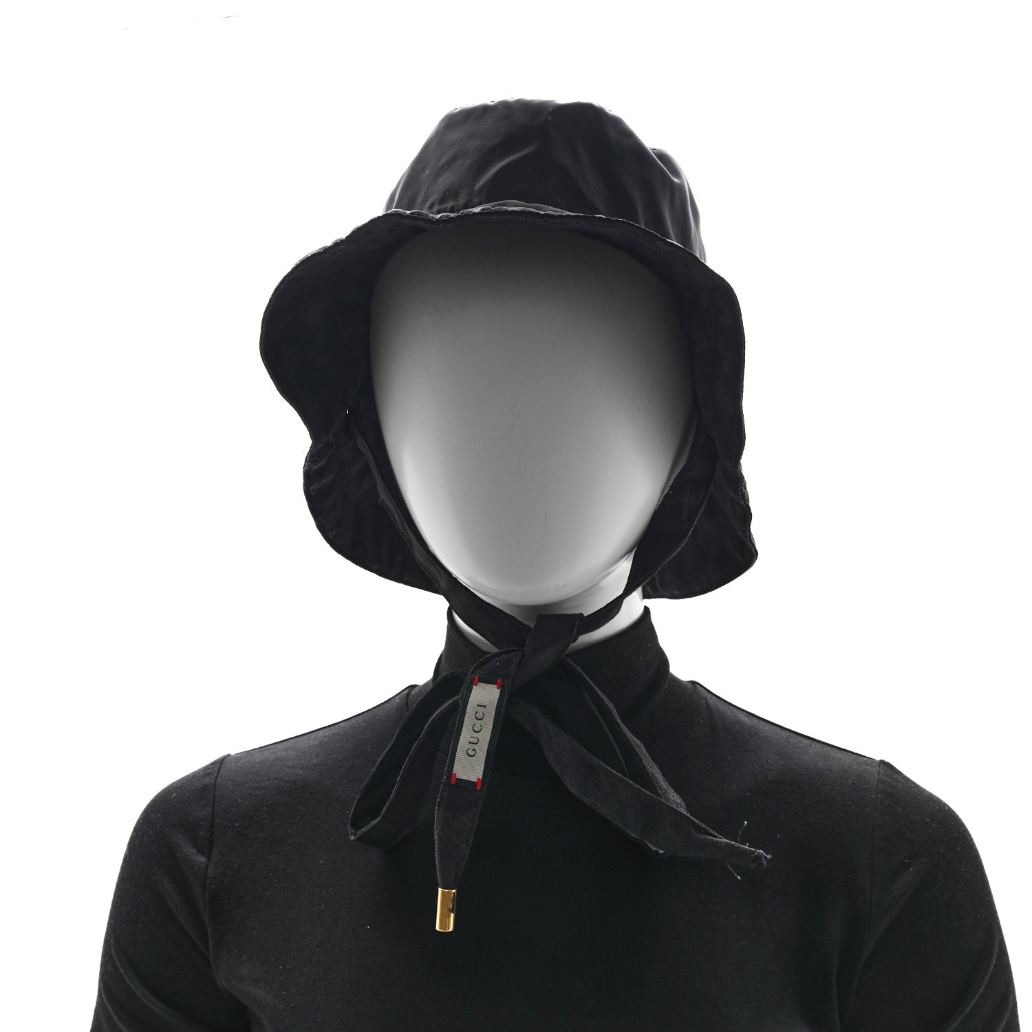 Gucci Canvas Monogram Reversible Bucket Hat Black 2 of 14