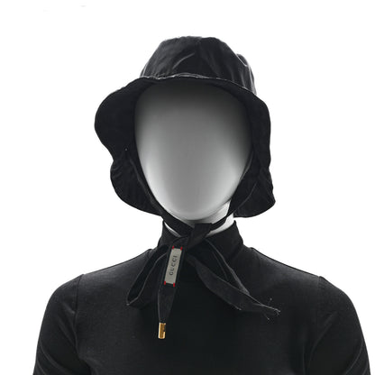 Gucci Canvas Monogram Reversible Bucket Hat Black 2 of 14