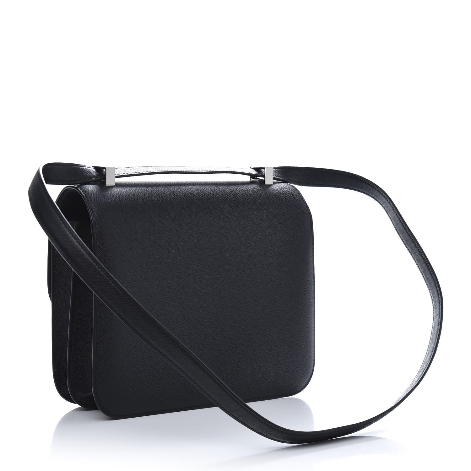 Hermes Grained Monsieur Optique Enamel Constance 24 Black 3 of 15