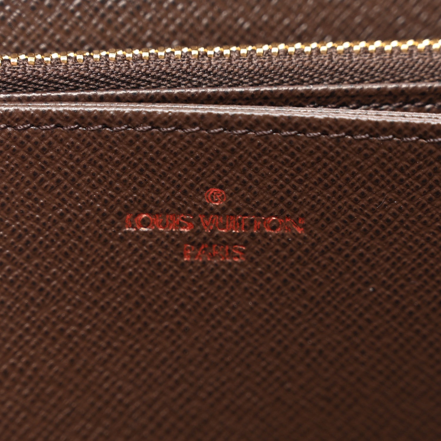 Louis Vuitton Damier Ebene Zippy Wallet 6 of 7