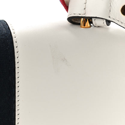 Gucci Calfskin Small Sylvie Shoulder Bag Off White 12 of 12