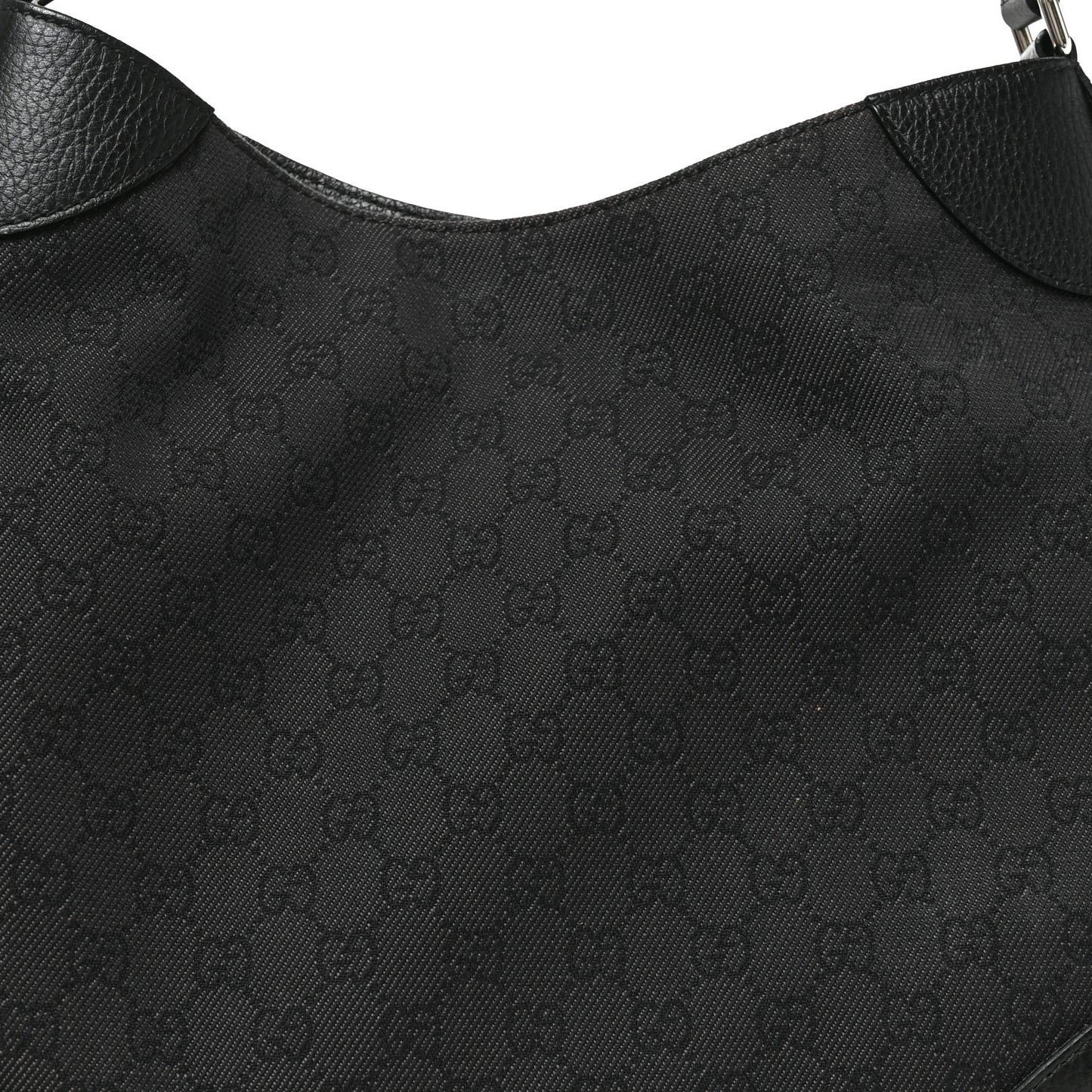 Monogram Calfskin Large Hobo Black