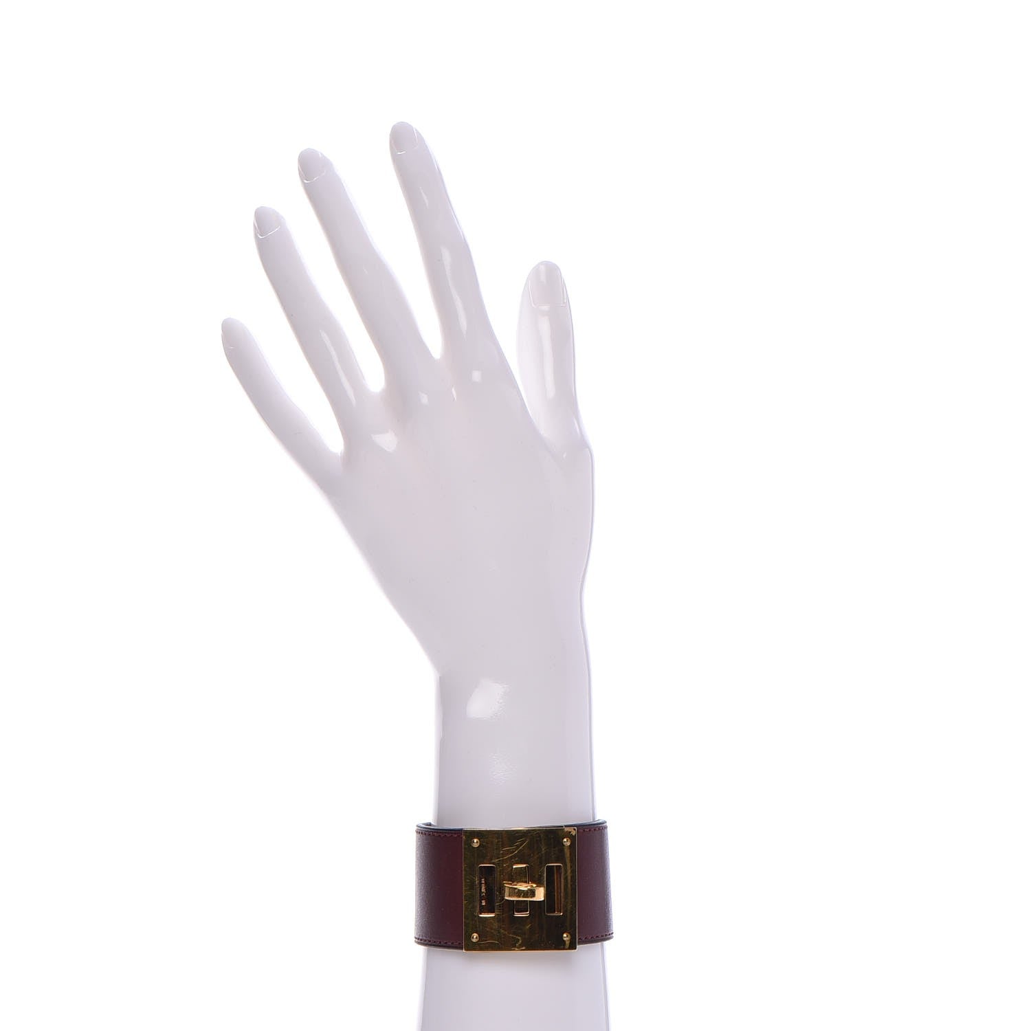 Hermes Swift Kelly Dog Bracelet T2 Bordeaux 2 of 7