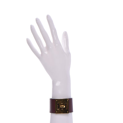 Hermes Swift Kelly Dog Bracelet T2 Bordeaux 2 of 7