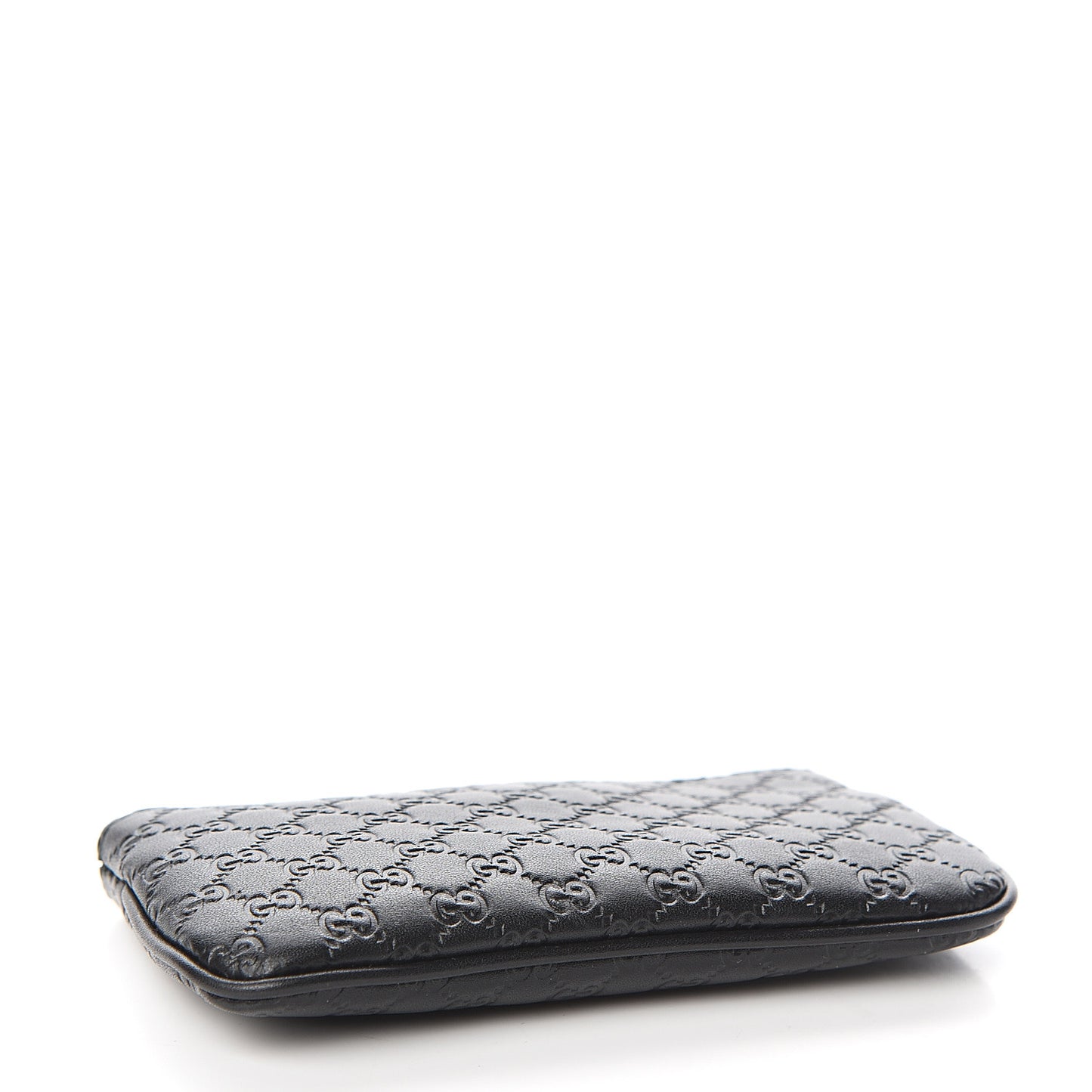 Microguccissima Key Ring Coin Case Black