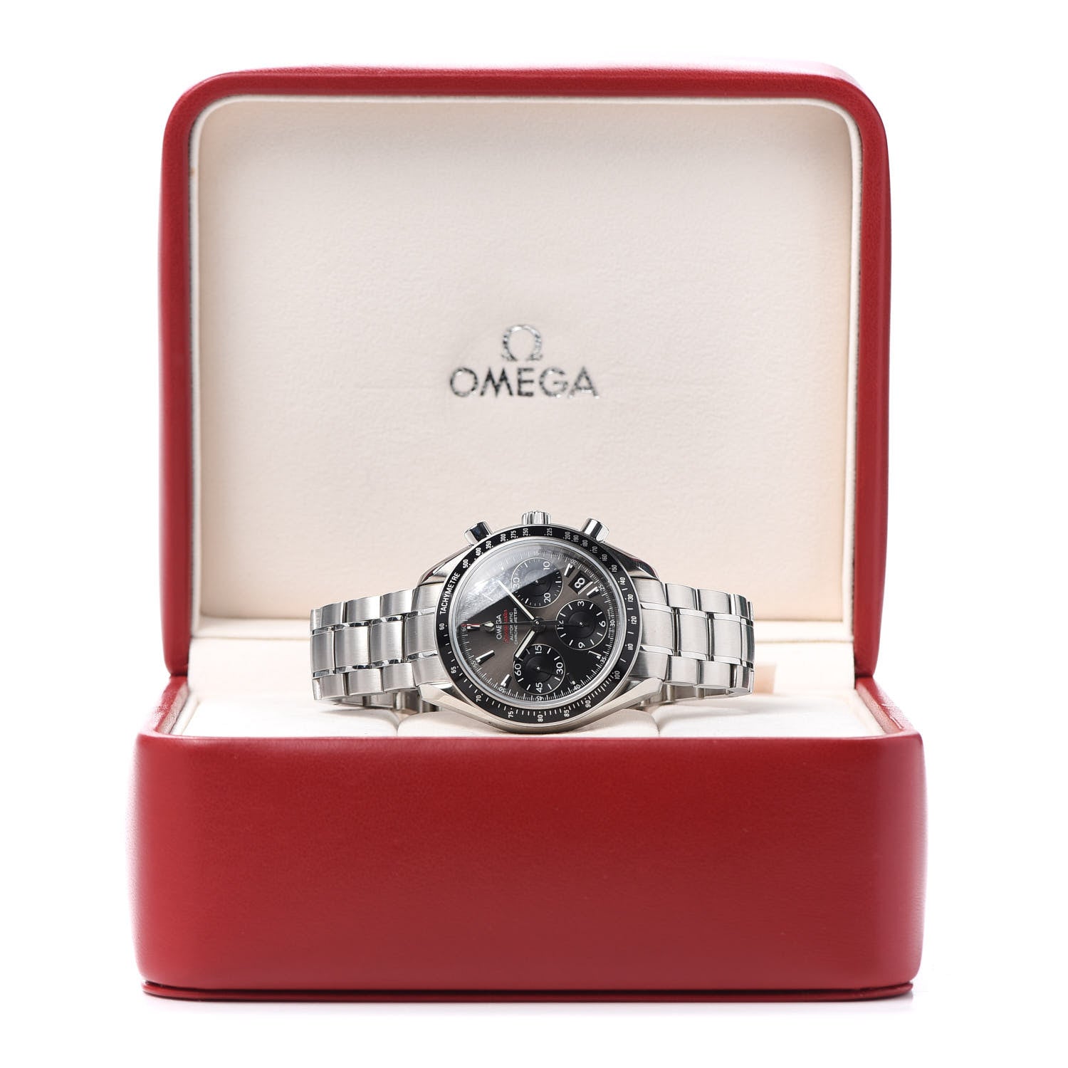Omega Stainless Steel 40mm Speedmaster Date Chronograph Automatic Watch Grey 323.30.40.40.06.001 6 of 6