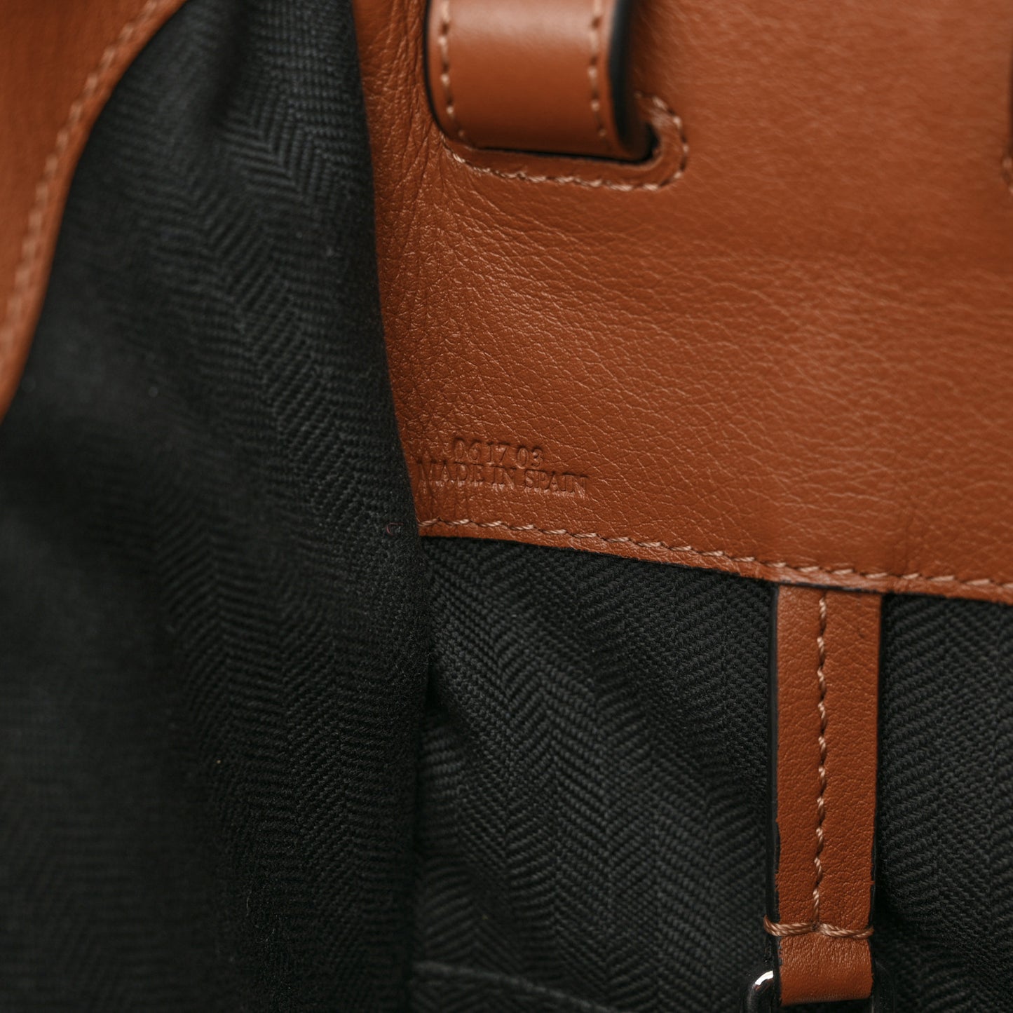 Calfskin Small Hammock Shoulder Bag Tan