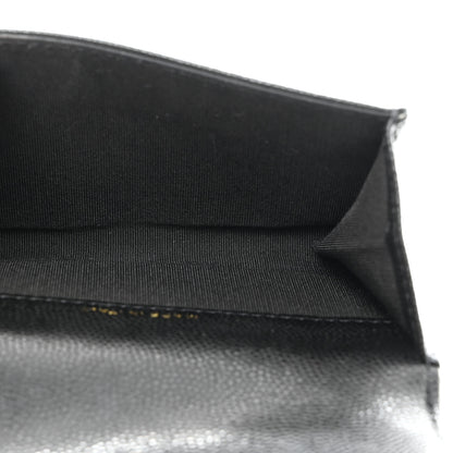 Chanel Caviar Quilted Boy Flap Card Holder Black 5 of 9