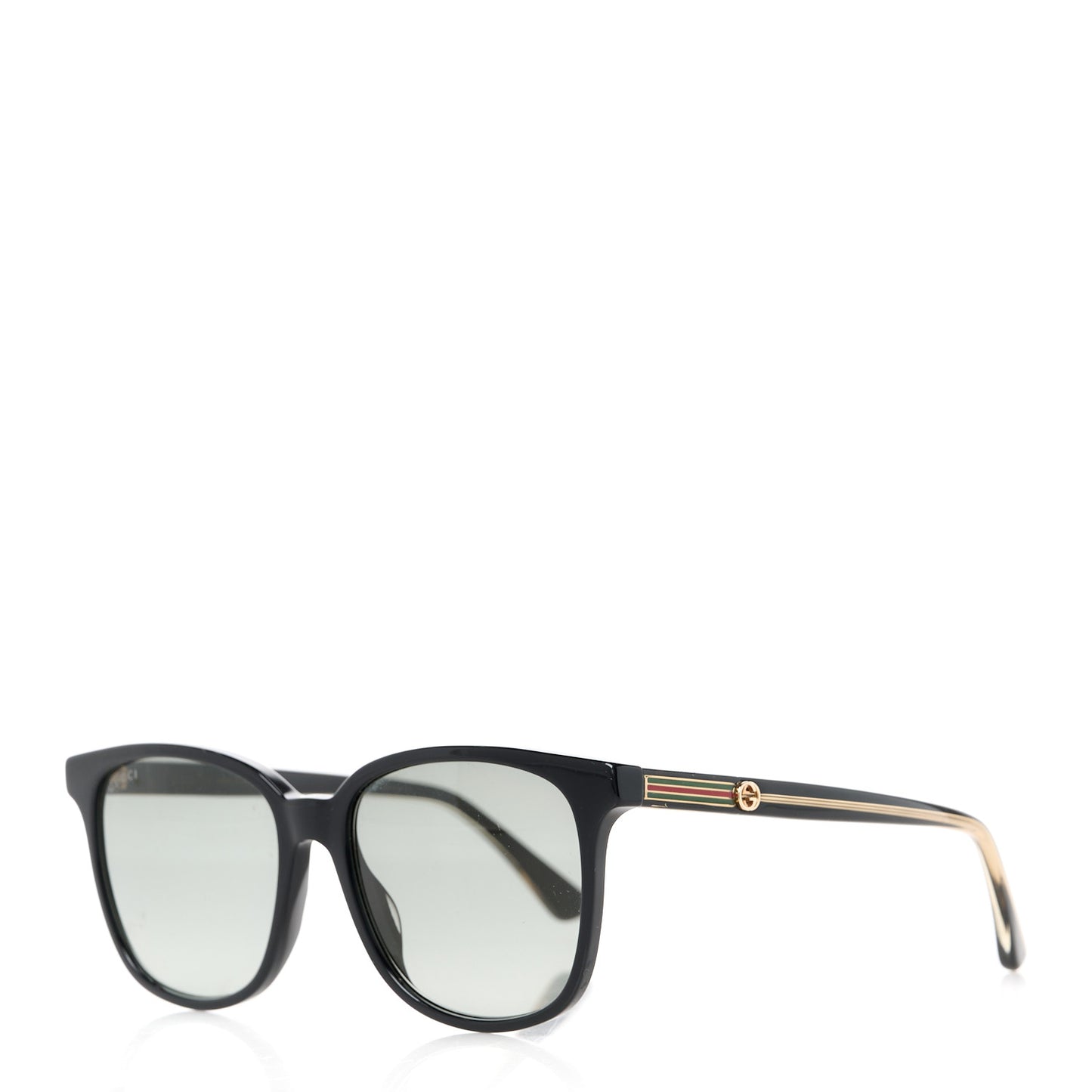 Acetate Frame Sunglasses GG0376S Black