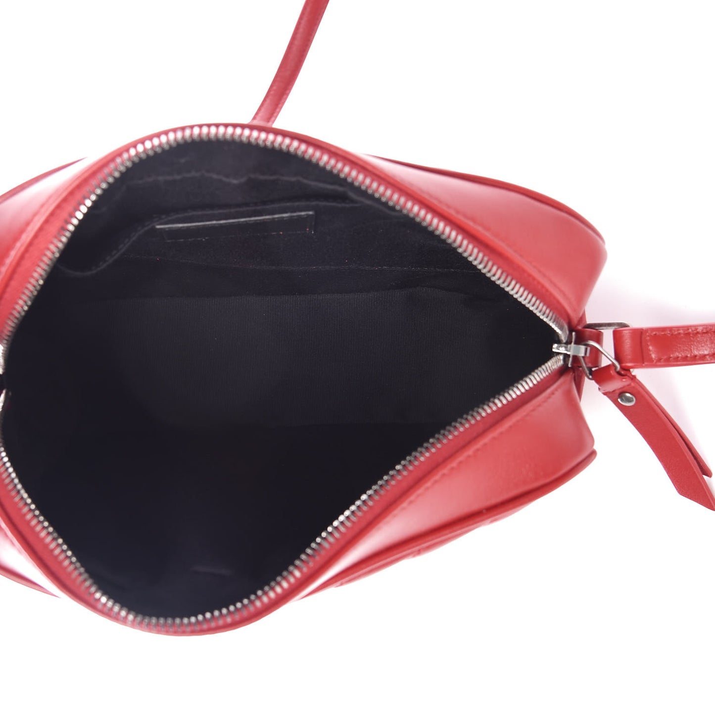 Calfskin Matelasse Monogram Lou Camera Bag Red