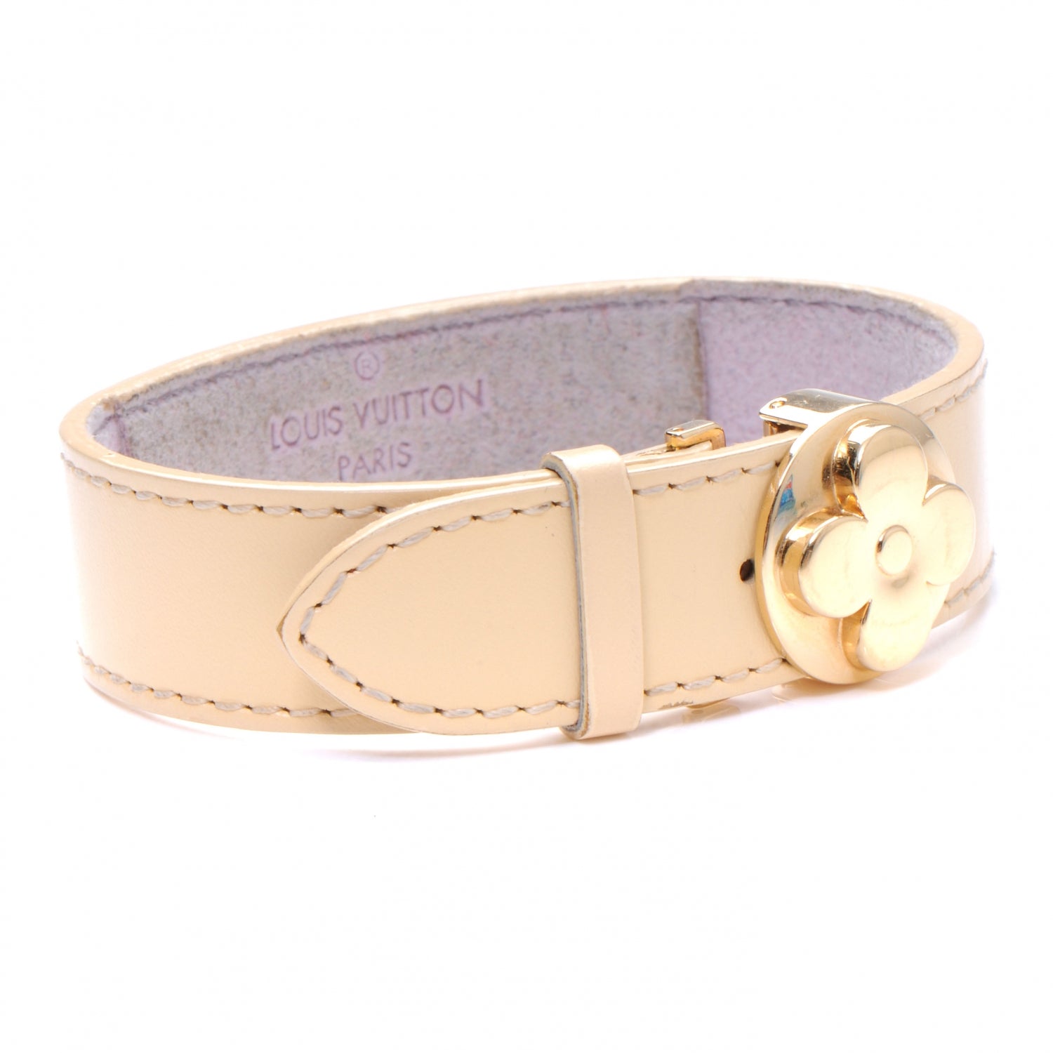 Louis Vuitton Mat Monogram Wish Bracelet Beige 6 of 6