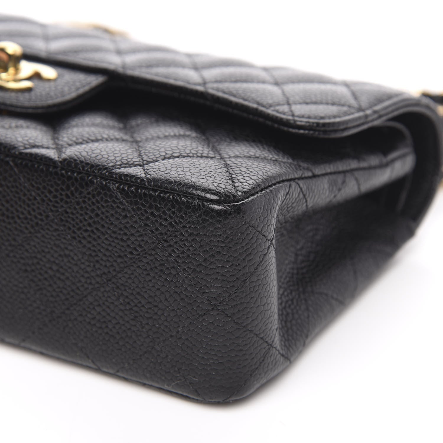 Chanel Caviar Quilted Small Double Flap Black 8 of 13