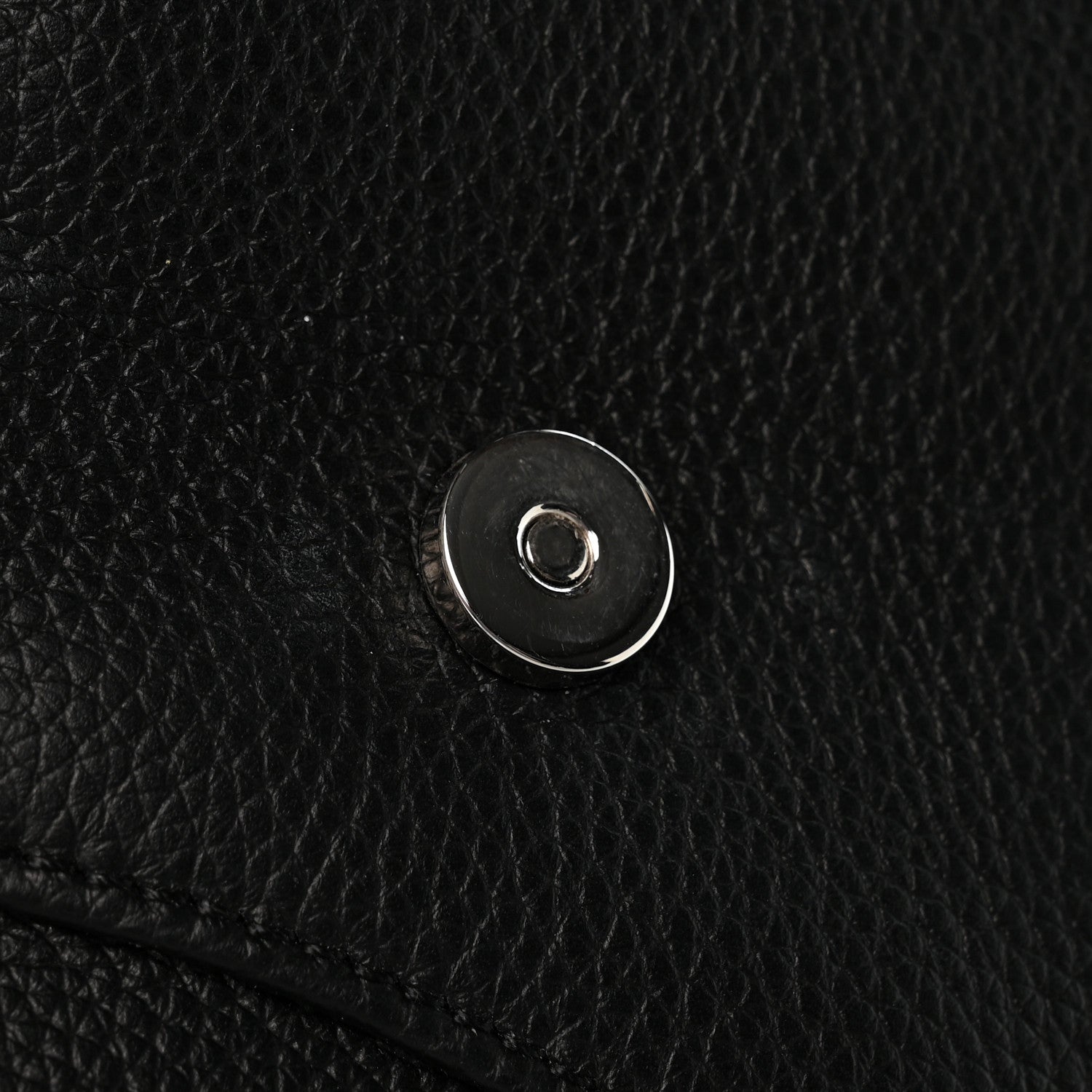 Christian Dior Grained Calfskin Kim Jones Saddle Bag Black 10 of 10