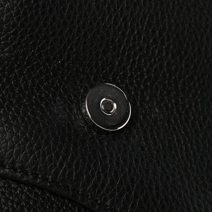 Christian Dior Grained Calfskin Kim Jones Saddle Bag Black 10 of 10